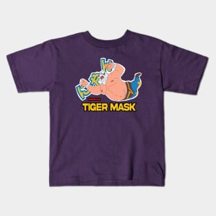 Tiger Mask Wrestling Kids T-Shirt